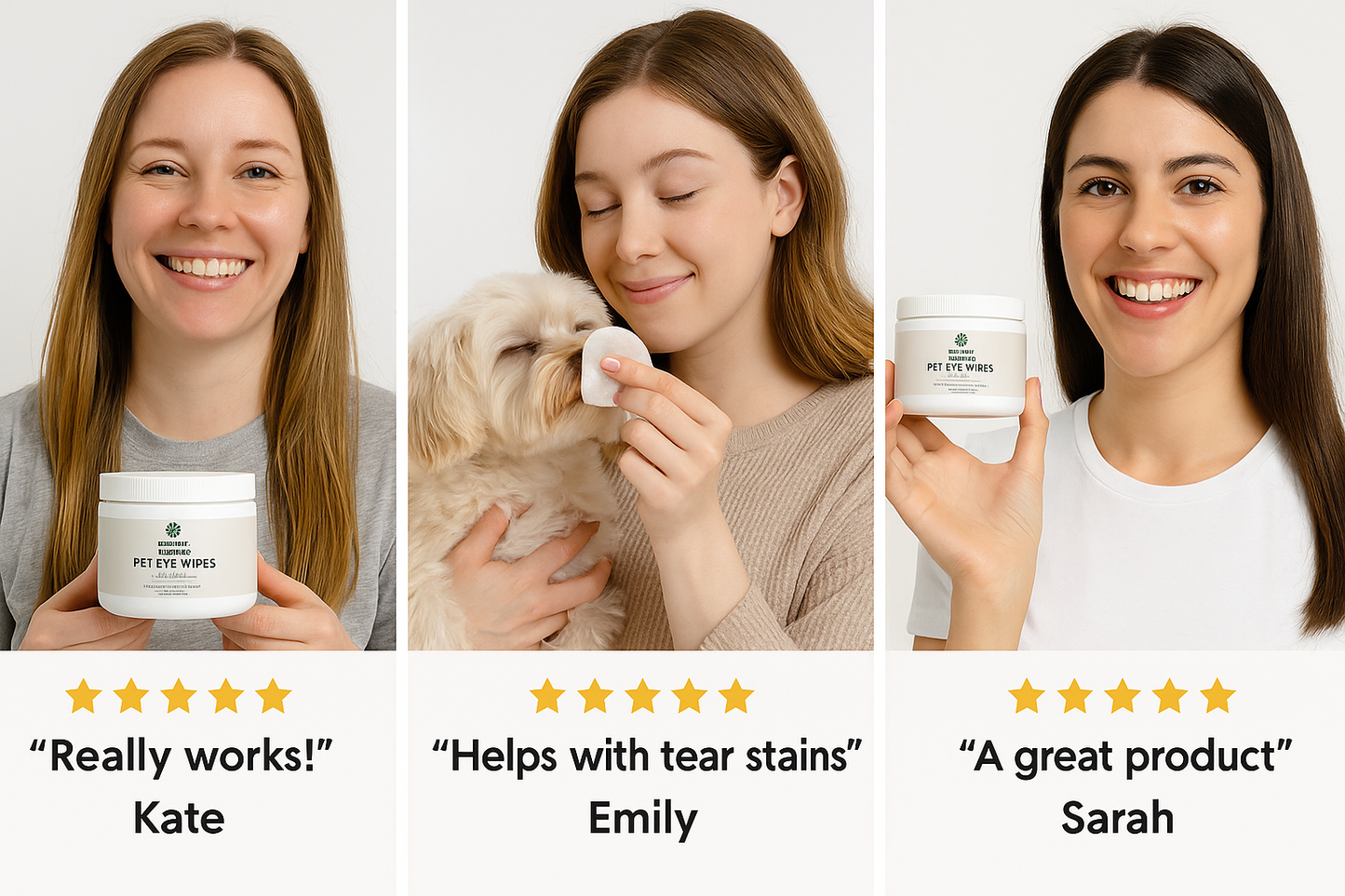 Pet Eye Wipes