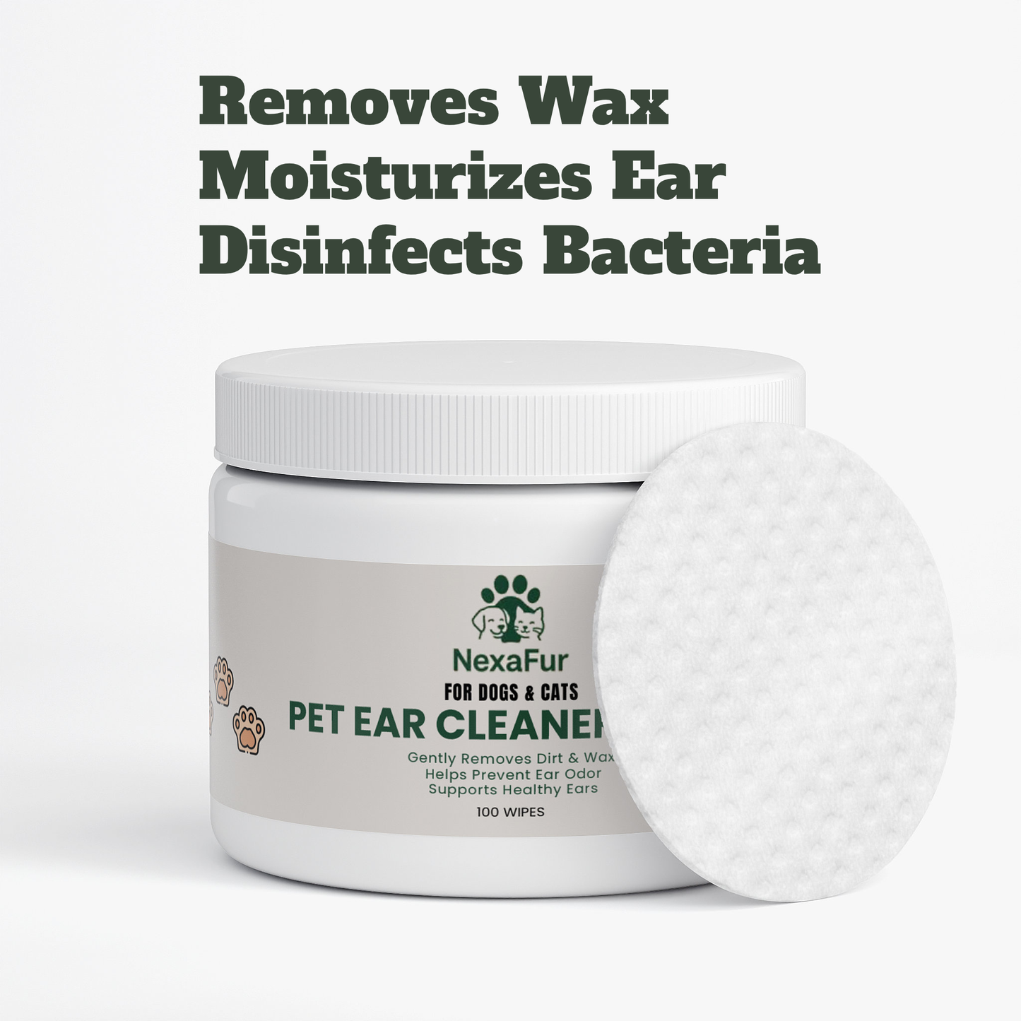 Pet Ear Cleaner Wipes