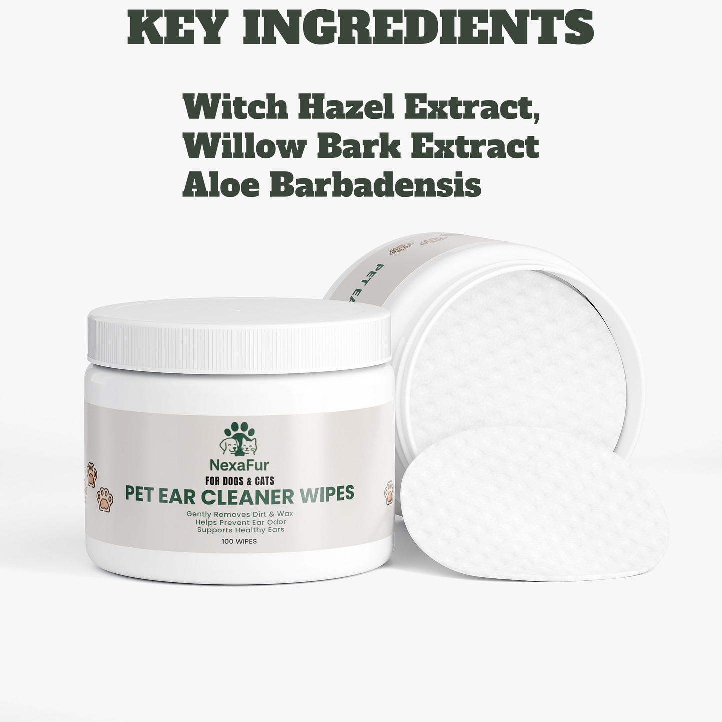 Pet Ear Cleaner Wipes