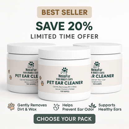 Pet Ear Cleaner Wipes